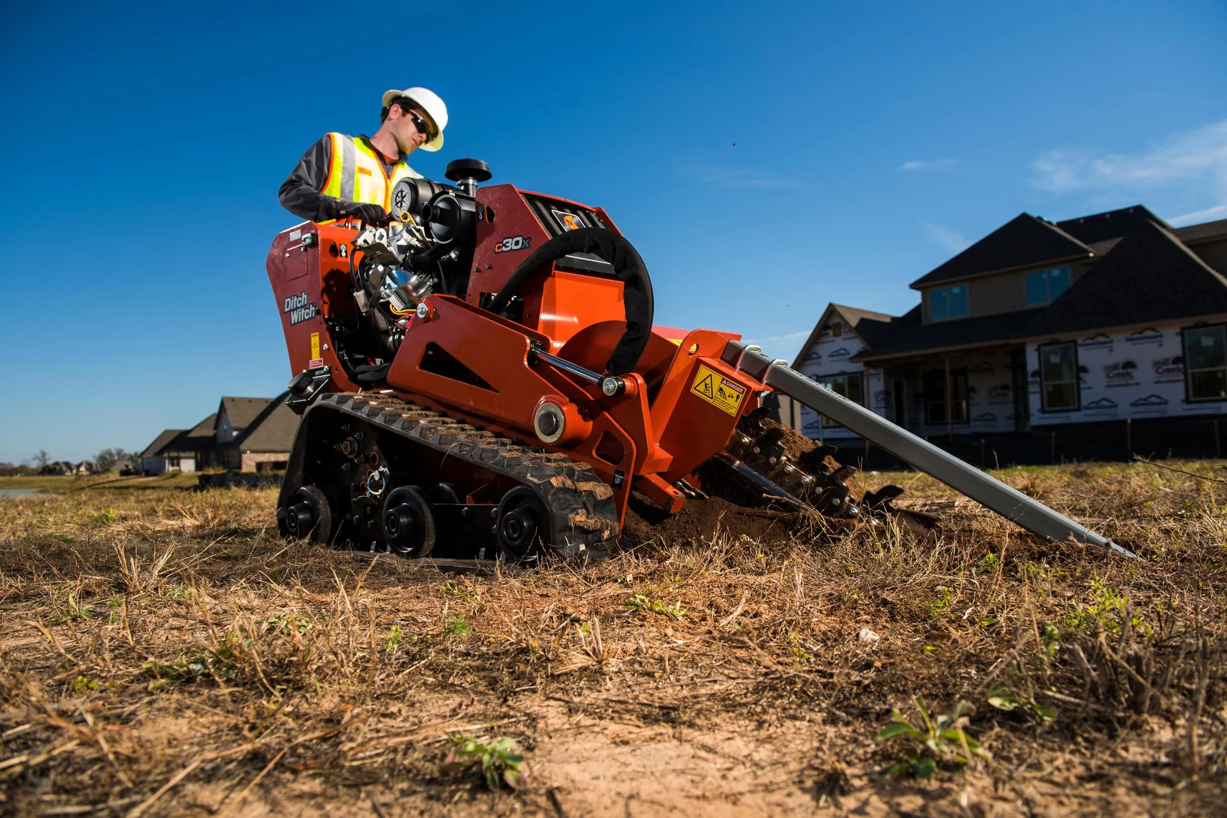 C30X Walk Behind Trencher Large